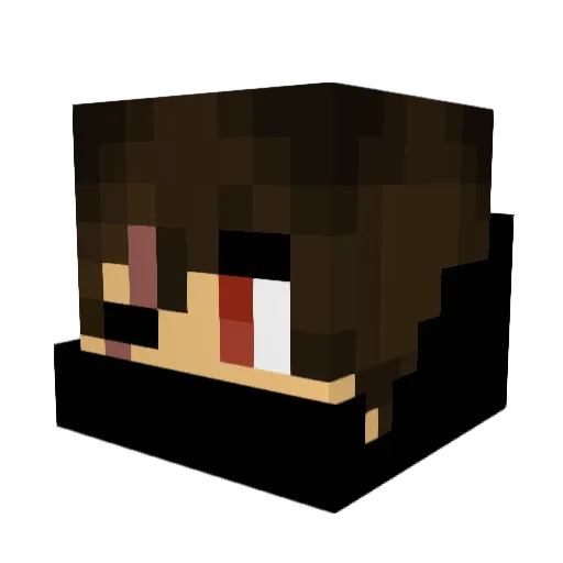 player_230 Minecraft avatar head, 3D render