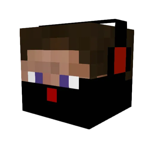player_yt Minecraft avatar head, 3D render