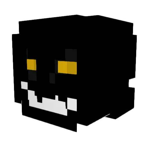 playerbeast123 Minecraft avatar head, 3D render