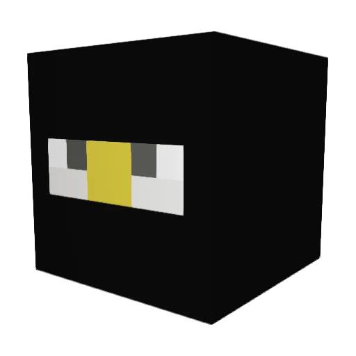 playnik6 Minecraft avatar head, 3D render