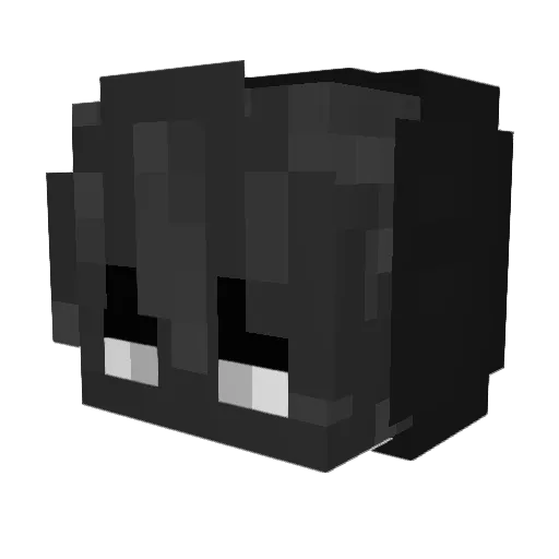 playstationMedia Minecraft avatar head, 3D render