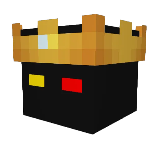 plazzmaa Minecraft avatar head, 3D render