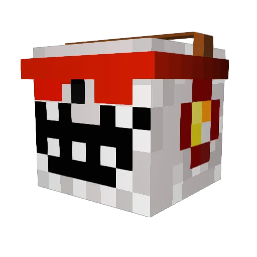 plero80 Minecraft avatar head, 3D render