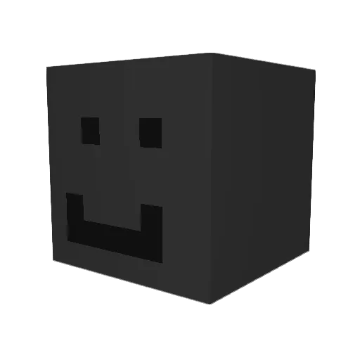 plokim1 Minecraft avatar head, 3D render