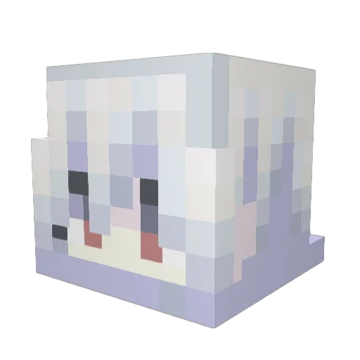 ploow_cold_leave Minecraft avatar head, 3D render