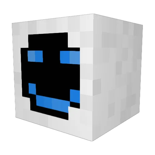 plopier105234 Minecraft avatar head, 3D render
