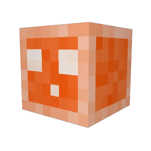 plopsypvc Minecraft avatar head, 3D render