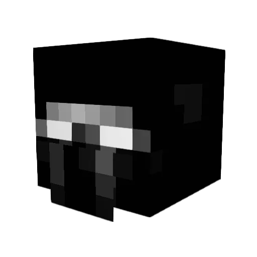 ployi Minecraft avatar head, 3D render