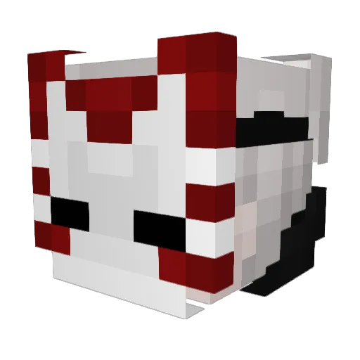 plqstixprxmises Minecraft avatar head, 3D render