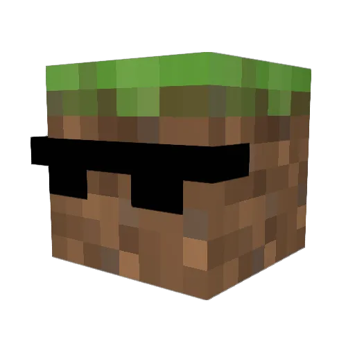 plsenderdragonpe Minecraft avatar head, 3D render