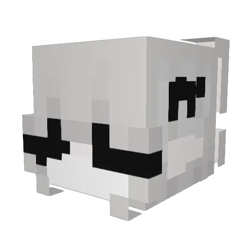 plsnomigrate Minecraft avatar head, 3D render