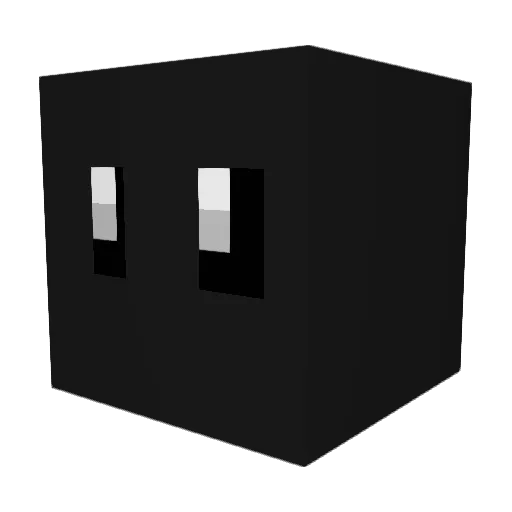 plumperdoodlepoo Minecraft avatar head, 3D render