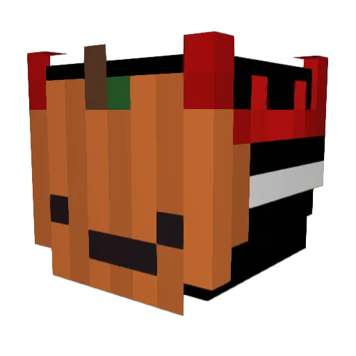 plusgamer007 Minecraft avatar head, 3D render
