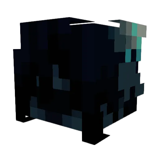 plushiepaws Minecraft avatar head, 3D render