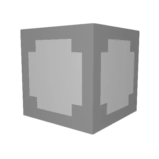 plushmonster1318 Minecraft avatar head, 3D render