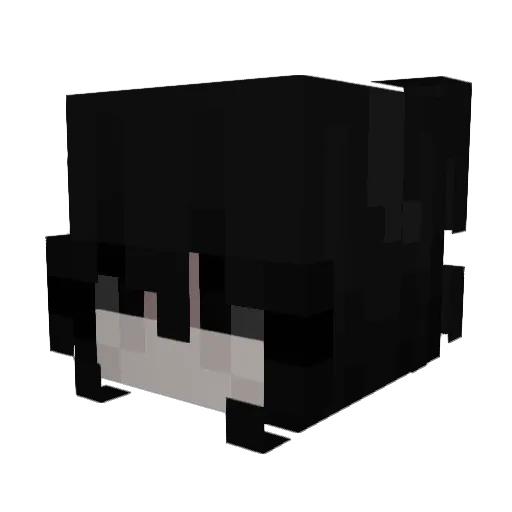 plutakcina Minecraft avatar head, 3D render