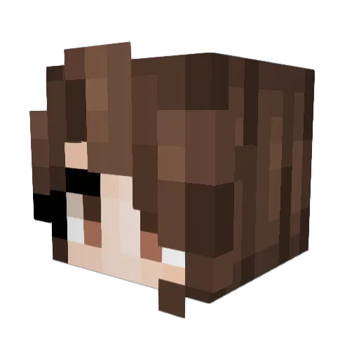 pmannen1 Minecraft avatar head, 3D render