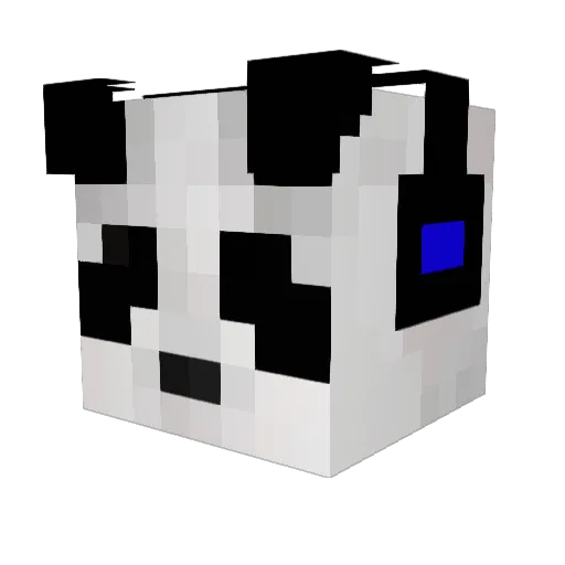 pmh13 Minecraft avatar head, 3D render