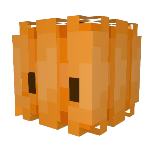 pmkx Minecraft avatar head, 3D render