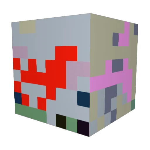pnak05 Minecraft avatar head, 3D render