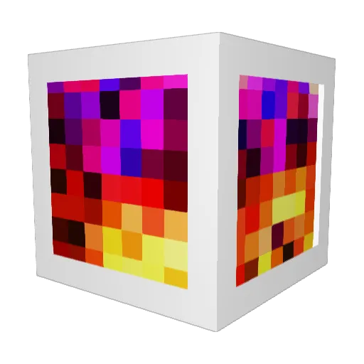 pncyl Minecraft avatar head, 3D render