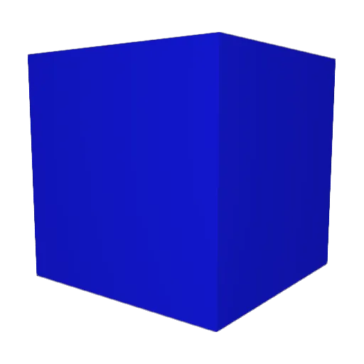 pnel Minecraft avatar head, 3D render