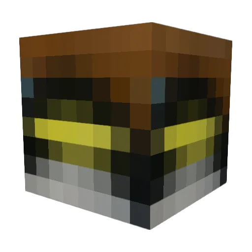 pneuin Minecraft avatar head, 3D render
