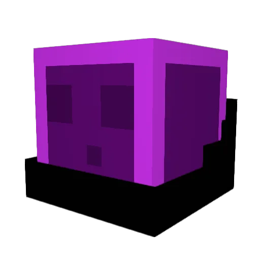 pnut_20 Minecraft avatar head, 3D render