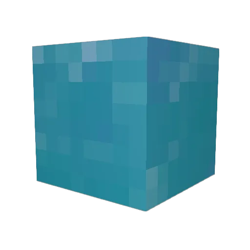 po0ls Minecraft avatar head, 3D render