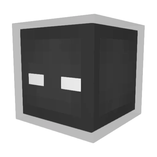 po314 Minecraft avatar head, 3D render