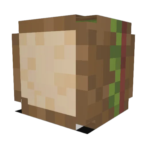 poarnZX Minecraft avatar head, 3D render