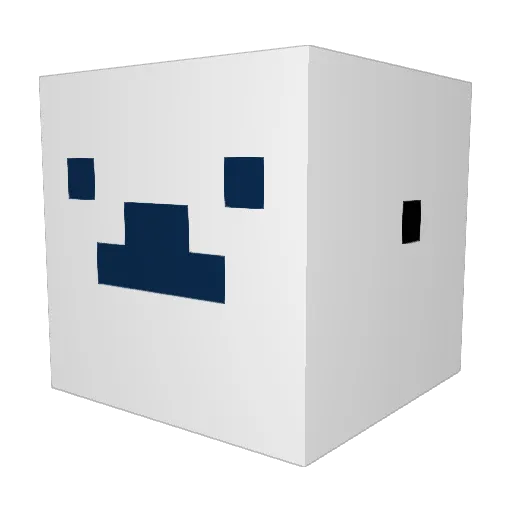 poazau2 Minecraft avatar head, 3D render