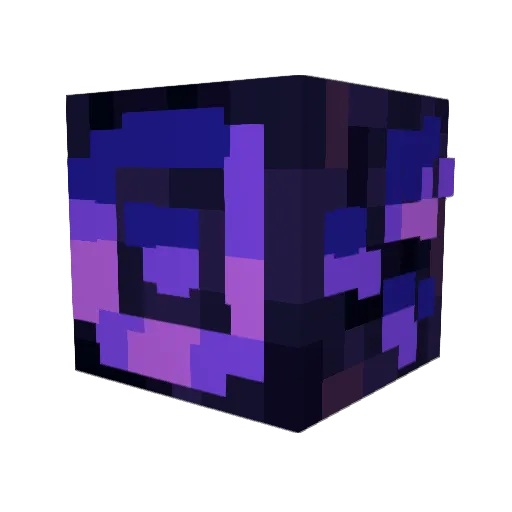 pocket322 Minecraft avatar head, 3D render
