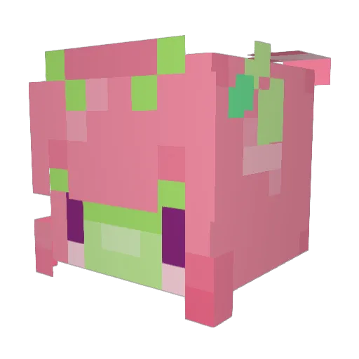 pocky7787 Minecraft avatar head, 3D render