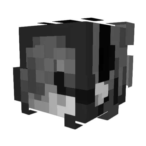 podel0715 Minecraft avatar head, 3D render