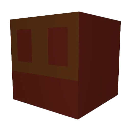 podzol9 Minecraft avatar head, 3D render