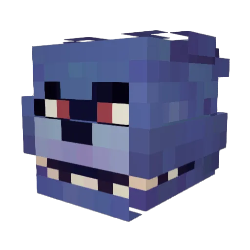 poepoe04 Minecraft avatar head, 3D render