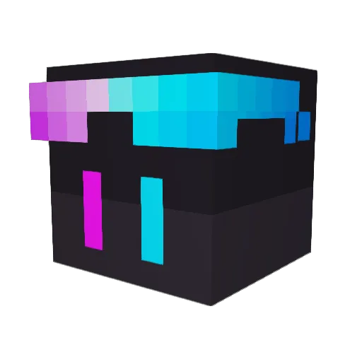 pog_the_dog Minecraft avatar head, 3D render