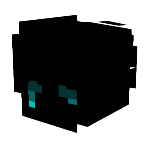 pogoo Minecraft avatar head, 3D render