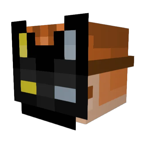 pohoney3 Minecraft avatar head, 3D render
