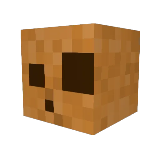 pohtaetoe69 Minecraft avatar head, 3D render