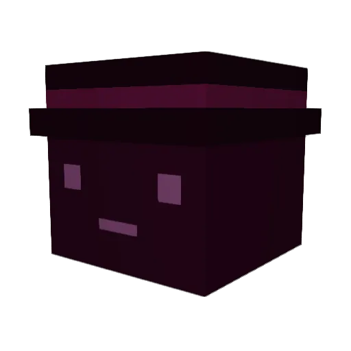 poindex23 Minecraft avatar head, 3D render