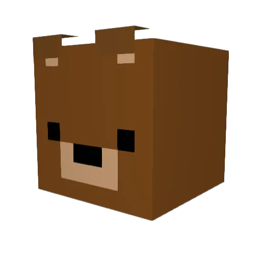 pokedude31 Minecraft avatar head, 3D render