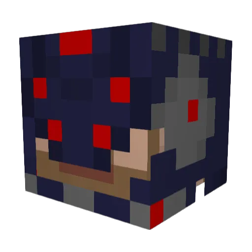 pokefan548 Minecraft avatar head, 3D render