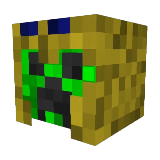 pokemaster146 Minecraft avatar head, 3D render
