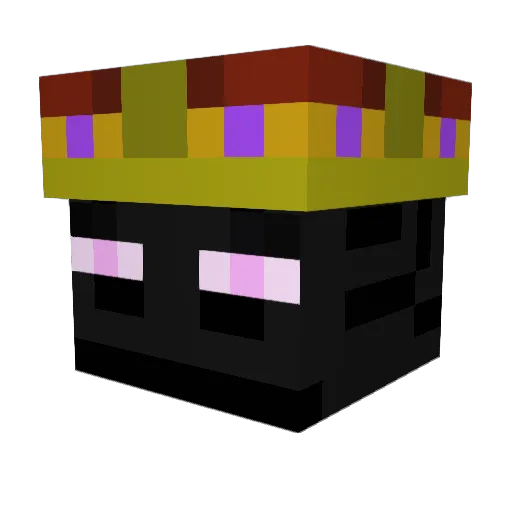 pokezombie Minecraft avatar head, 3D render