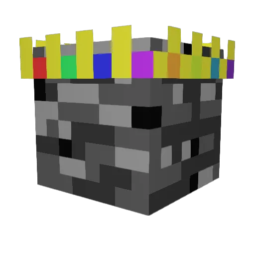 pokorniaczek Minecraft avatar head, 3D render