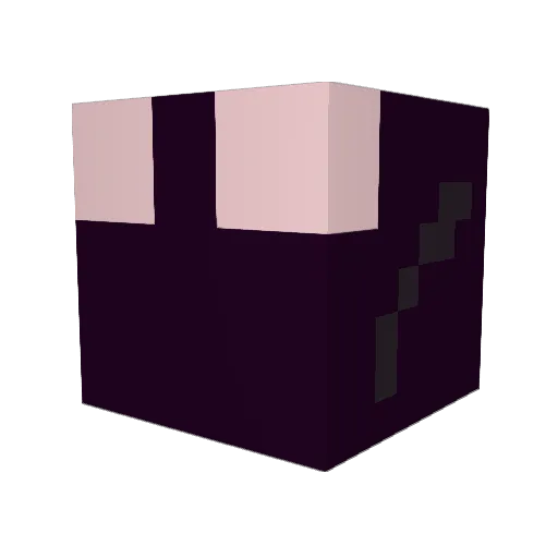 polcodot Minecraft avatar head, 3D render