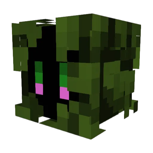 polcondicio01 Minecraft avatar head, 3D render