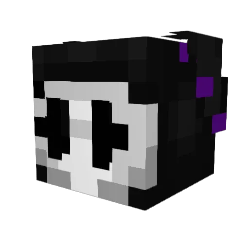 polishman78 Minecraft avatar head, 3D render